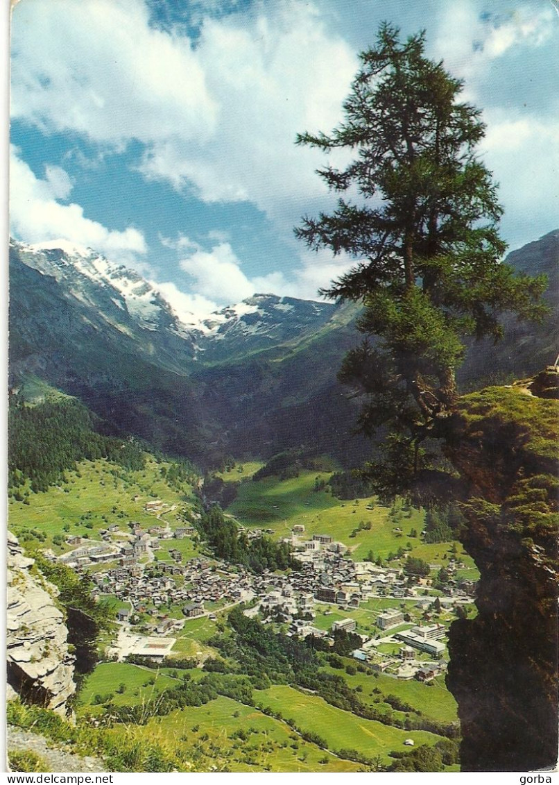 *CPM - SUISSE - VALAIS - LOECHE Les BAINS - Vue Générale - Loèche