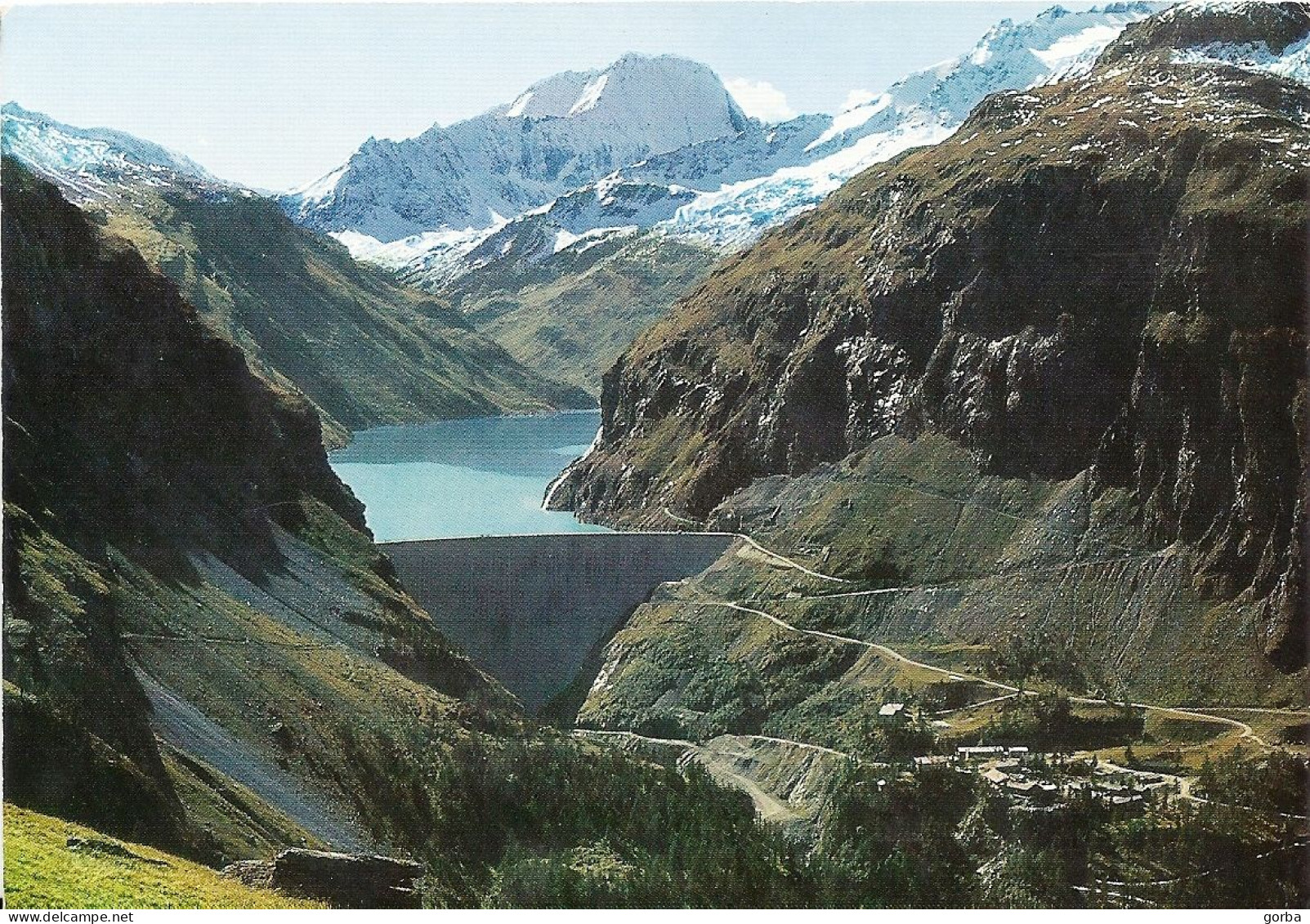 *CPM - SUISSE - VALAIS - Barrage Et Lac Du Mauvoisin - Vallée De Bagnes - Bagnes