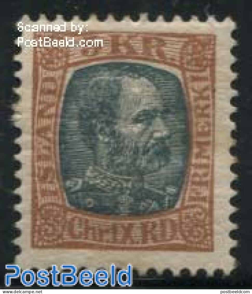 Iceland 1902 5Kr, Stamp Out Of Set, Unused (hinged) - Ungebraucht