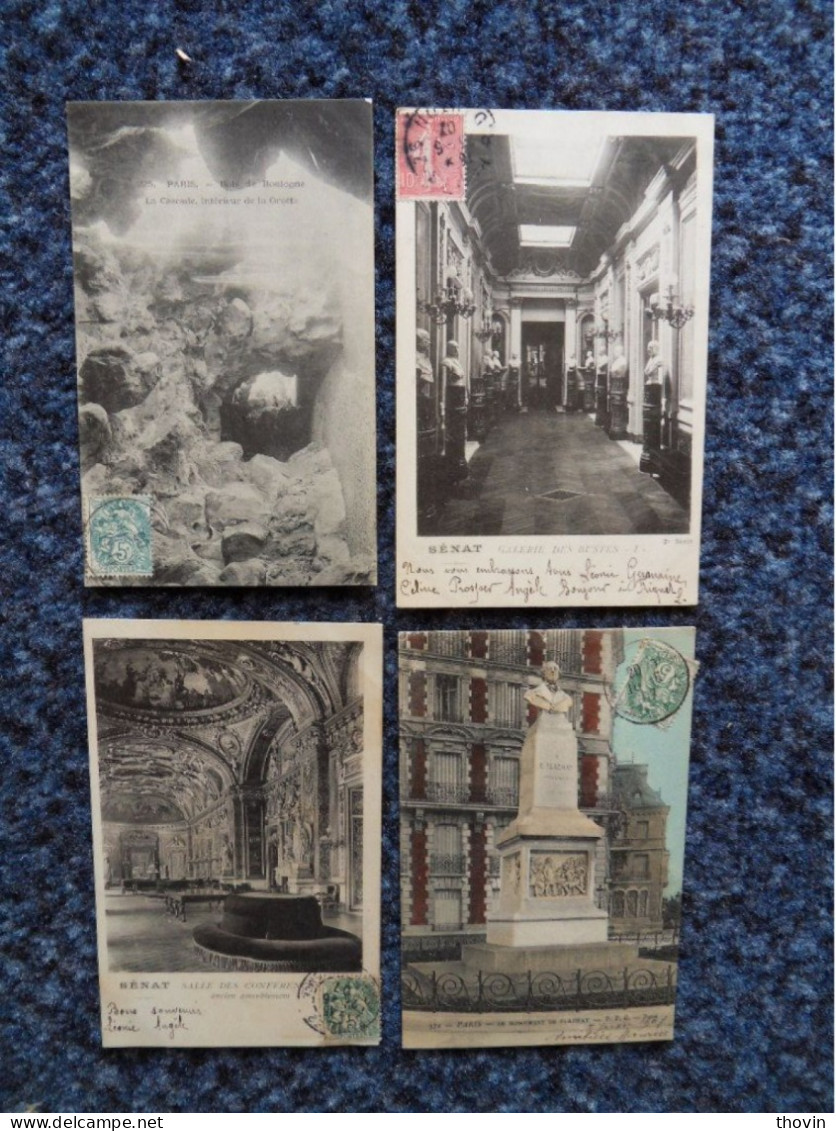 XAX068-Paris Lot De 45 CPA - Sets And Collections