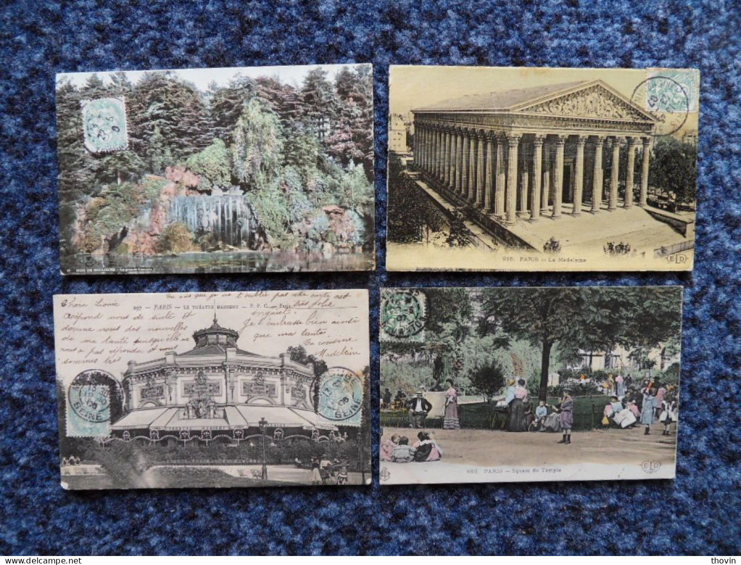 XAX068-Paris Lot De 45 CPA - Sets And Collections