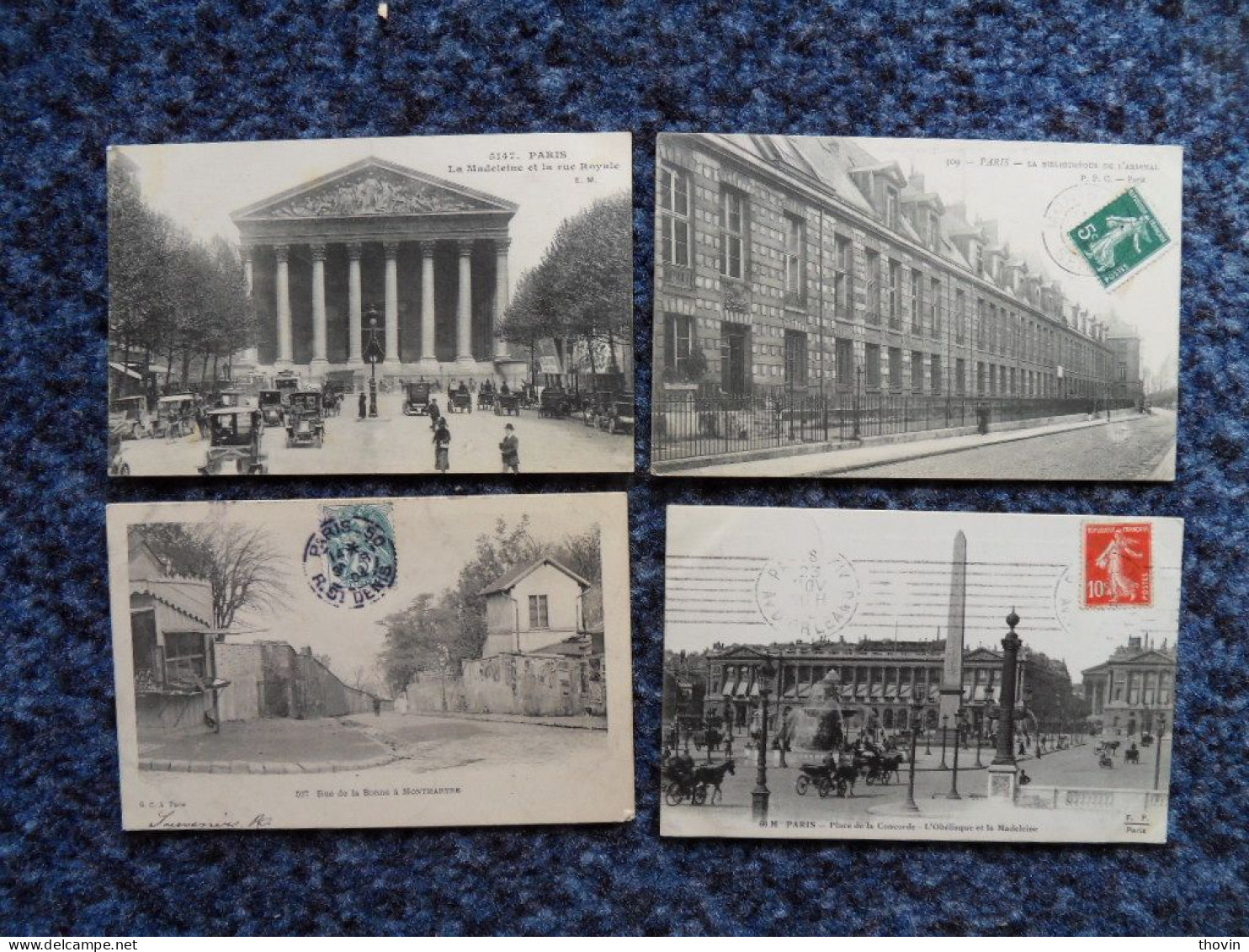 XAX067-Paris Lot De 45 CPA - Sets And Collections