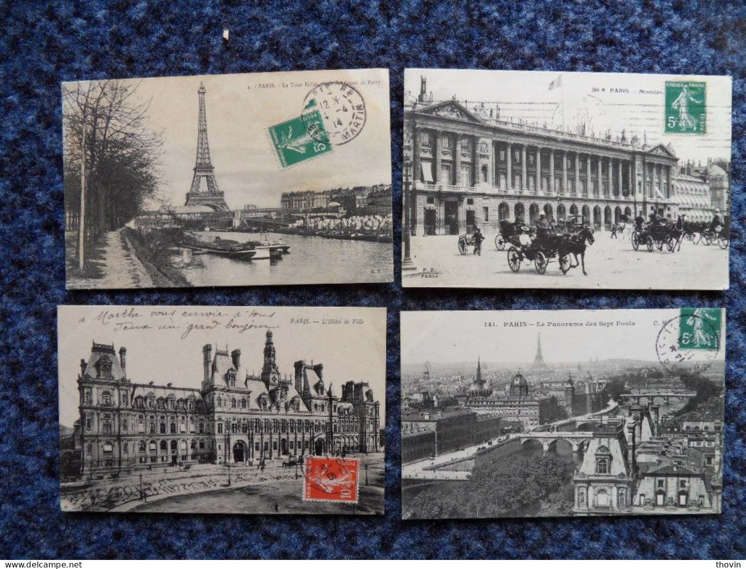 XAX067-Paris Lot De 45 CPA - Konvolute, Lots, Sammlungen