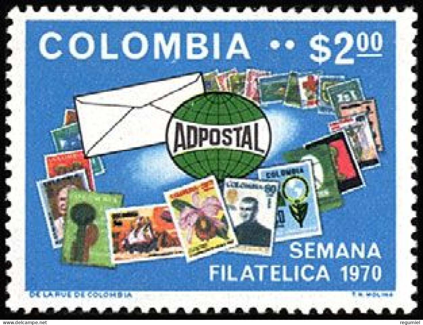 Colombia  650 ** MNH. 1970 - Colombie