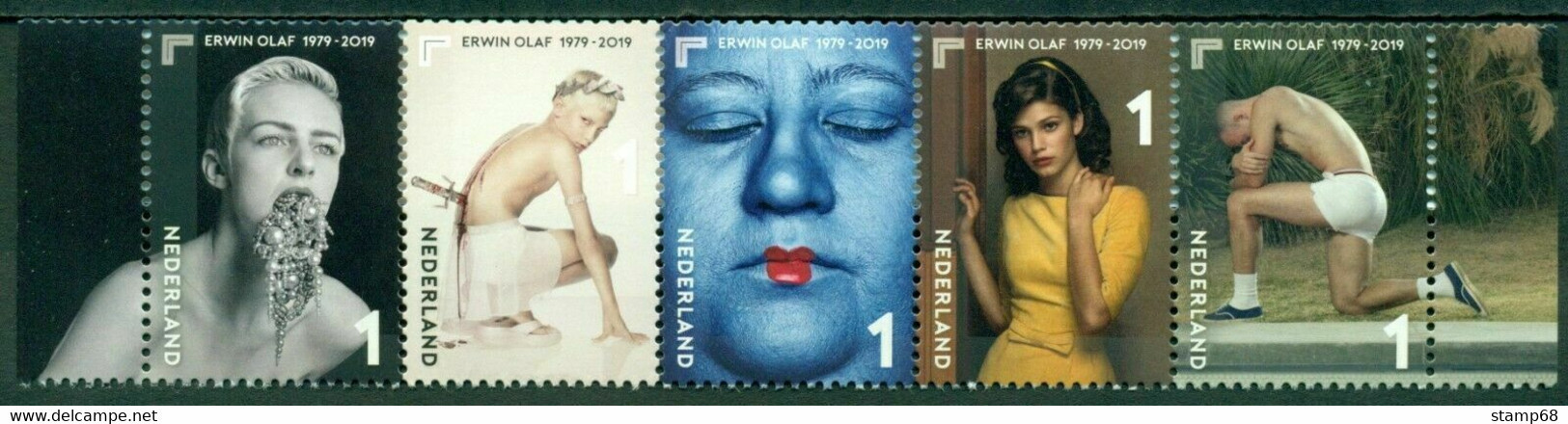 Nederland NVPH 3759-63 Serie Erwin Olaf Fotografie 2019 Postfris MNH Netherlands - Ongebruikt