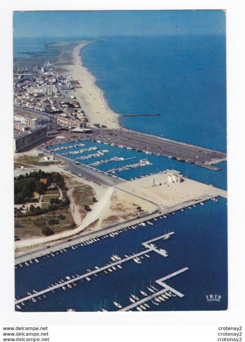 66 SAINT CYPRIEN PLAGE Vu Du Ciel N°40 Le Port Et La Plage VOIR Flamme En 1973 - Saint Cyprien