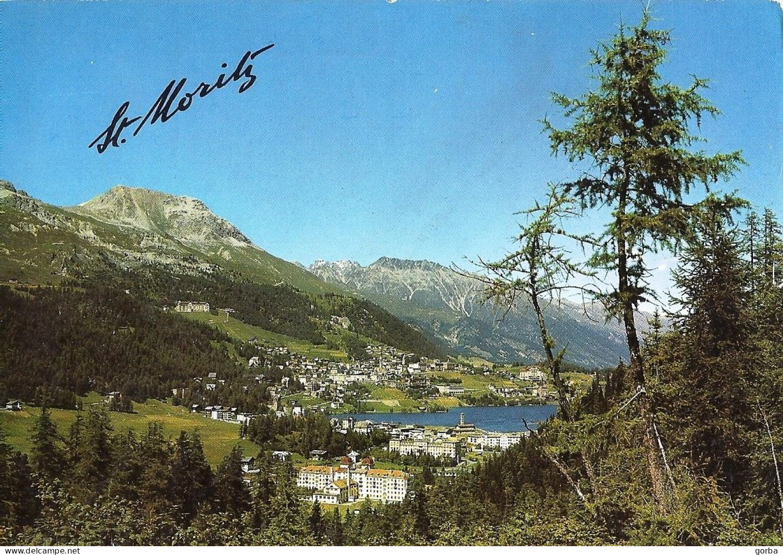 *CPM - SUISSE - GRISONS - St MORITZ - Engadin - Sankt Moritz