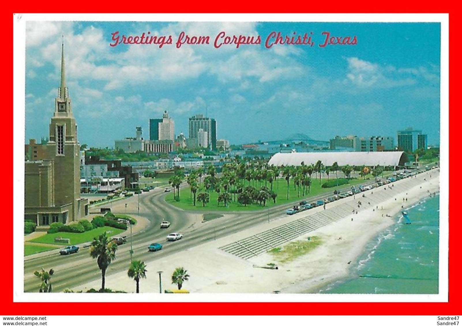 CPSM/gf  CORPUS CHRISTI (Etats-Unis)  This View Of Skyline Of Beautiful Corpus Christi...H379 - Corpus Christi