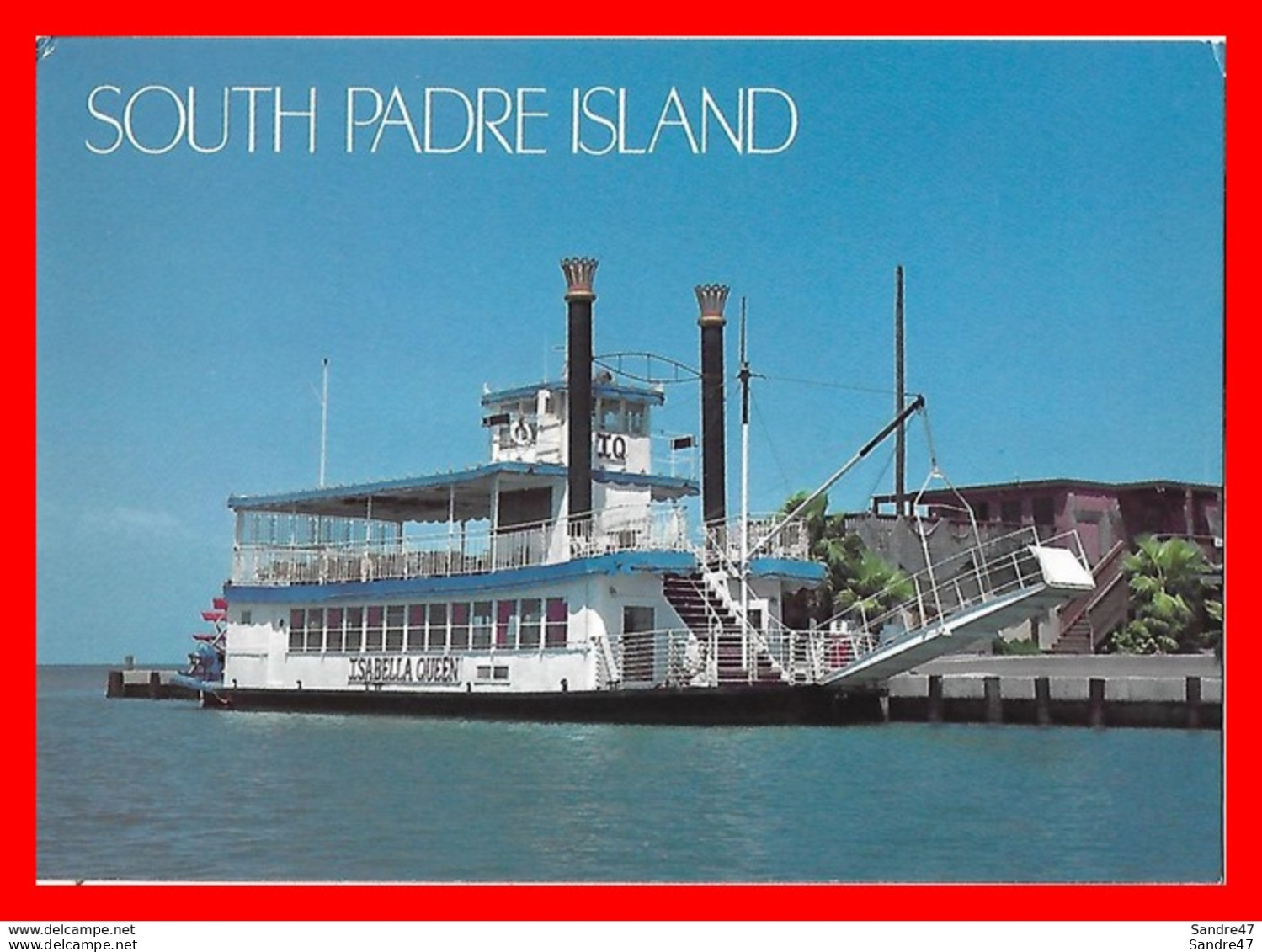 CPSM/gf  SOUTH PADRE ISLAND (Etats-Unis)  Ferries Isabella Queen...H378 - Veerboten