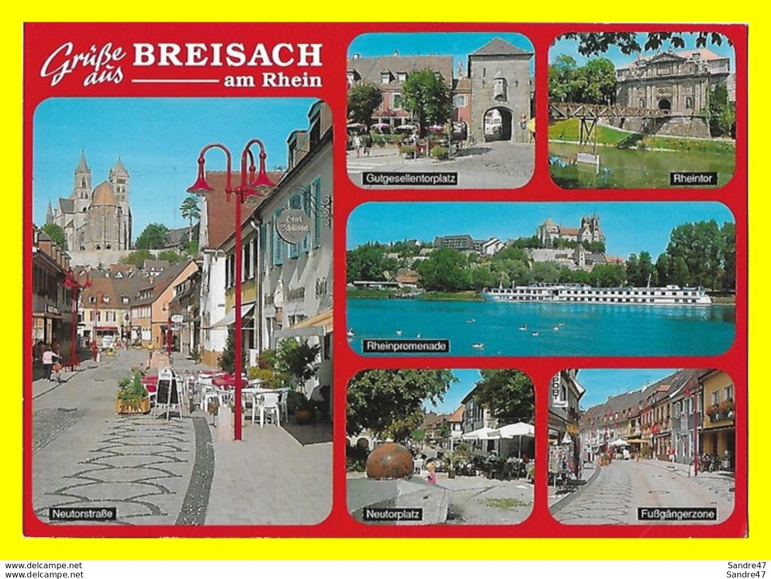 CPSM/gf BREISACH.  Multivues...H374 - Breisach