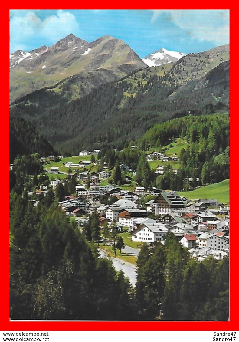 2 CPSM/gf  SAINT-ANTON Am ARLBERG.  Vue Panoramique / Trisannabrücke Mit Schloss Wiesberg ..*8826 - St. Anton Am Arlberg