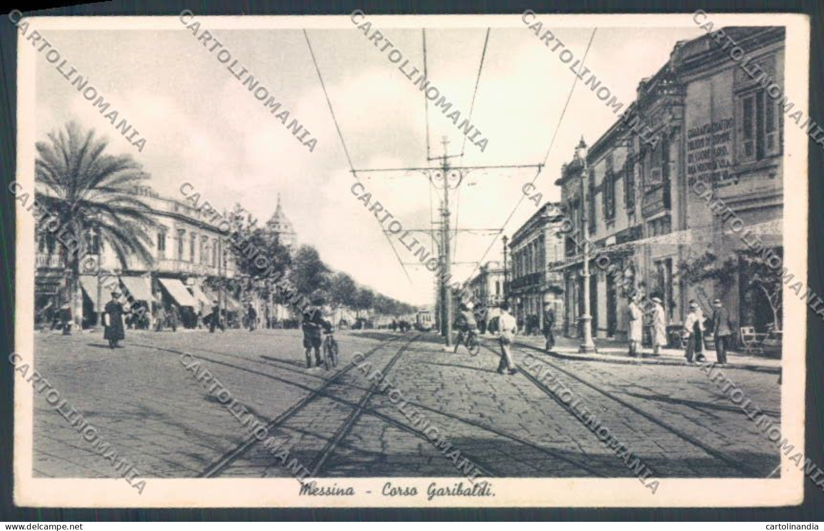 Messina Città Corso Garibaldi Cartolina ZB9550 - Messina