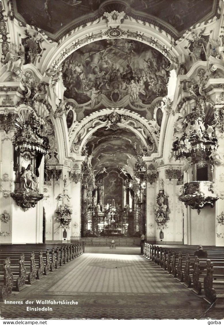 *CPM - SUISSE - SCHWYTZ - EINSIEDELN - Inneres Der Wallfahrtskirche - Einsiedeln