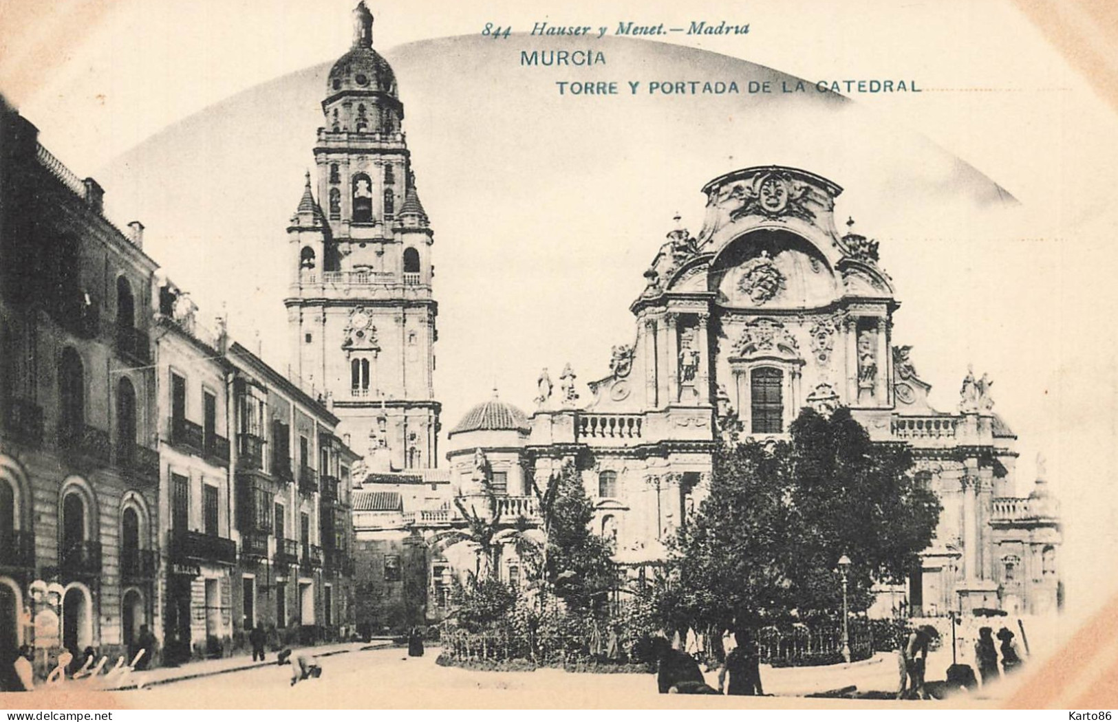 Murcia * Plaza E Torre Y Portada De La Catedral * Murcie Espana - Murcia