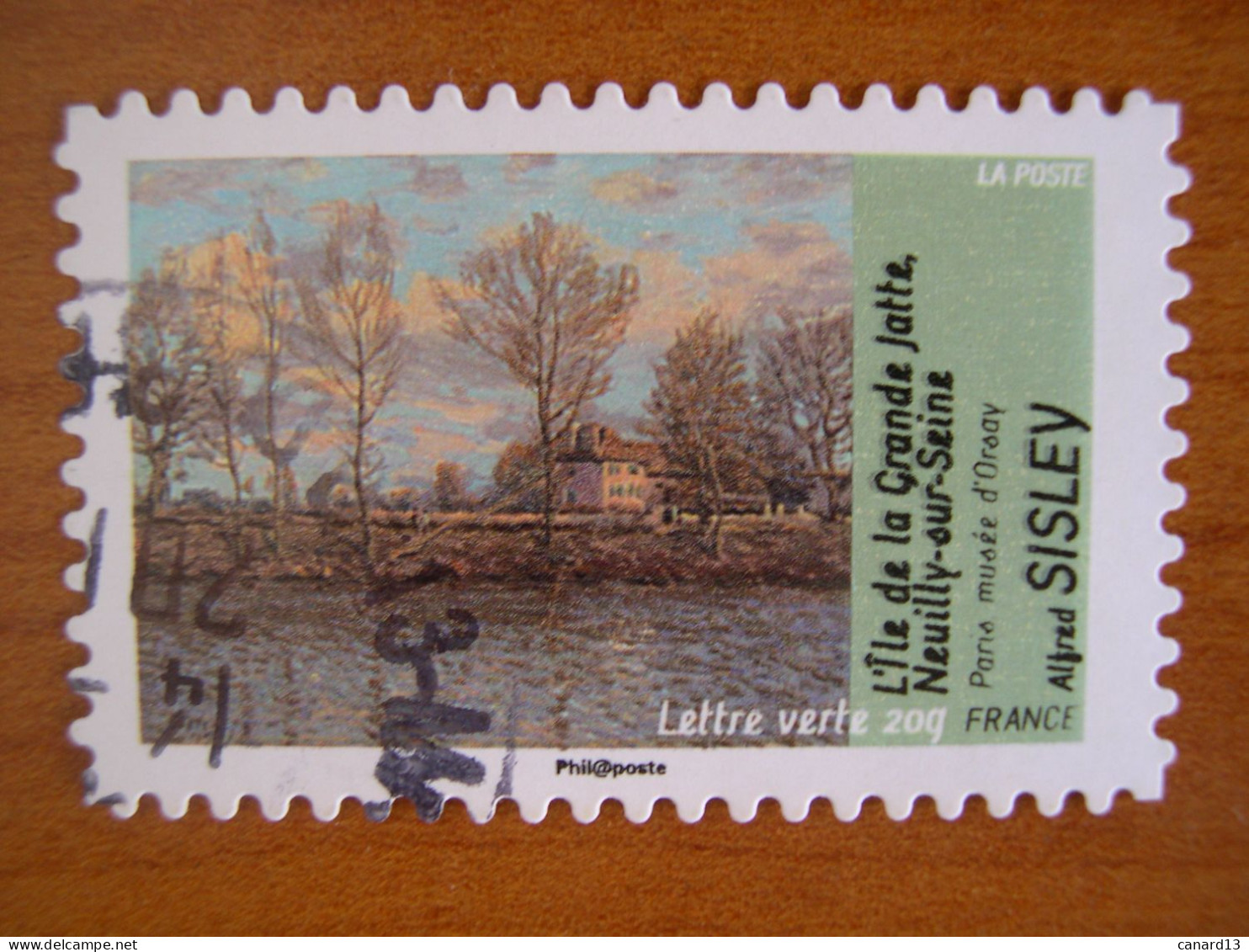 France Obl   N° 825  Cachet Rond Noir - Usados