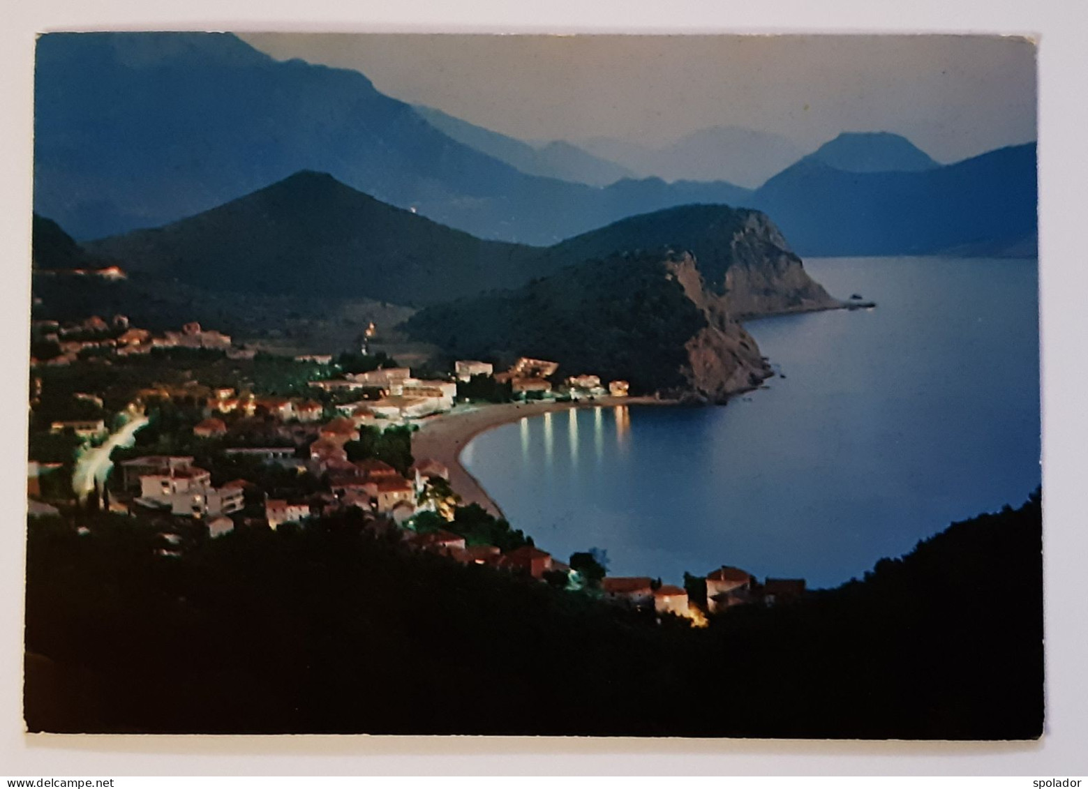 PETROVAC-Ex-Yugoslavia-Vintage Postcard-Montenegro-Crna Gora-Petrovac Na Moru-used With Stamp 1980 - Joegoslavië