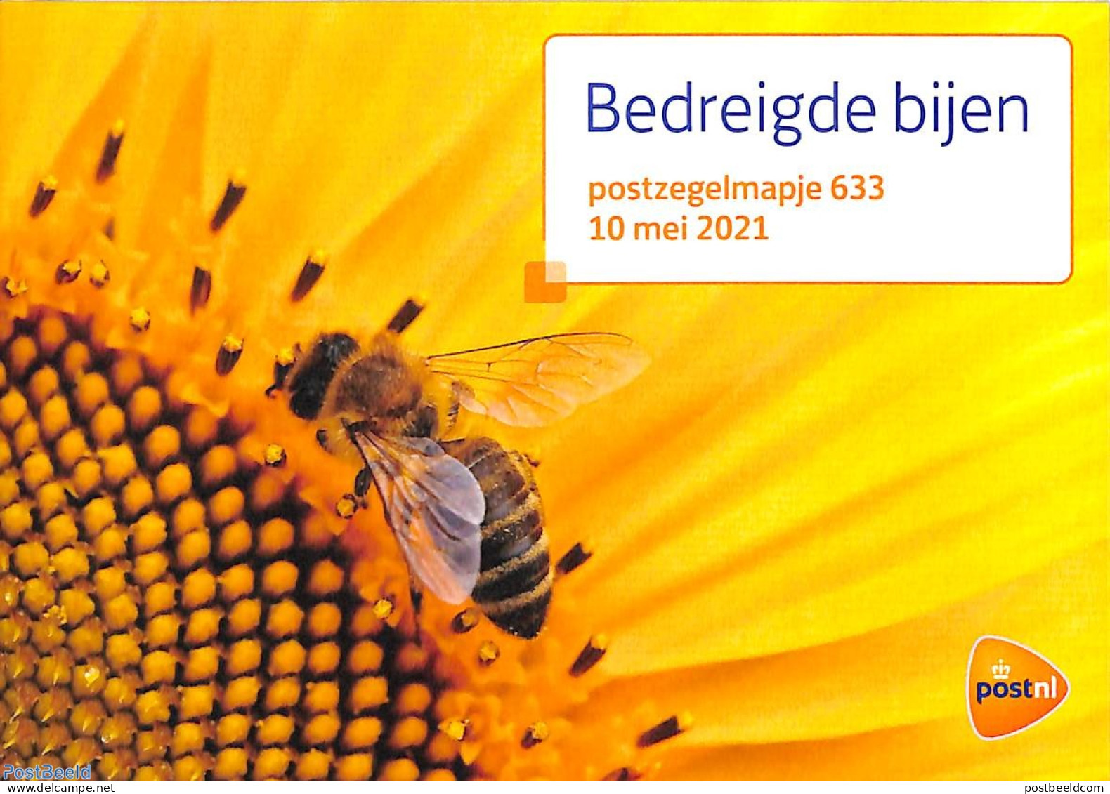 Netherlands 2021 Bees, Presentation Pack No. 633, Mint NH, Nature - Bees - Nuovi