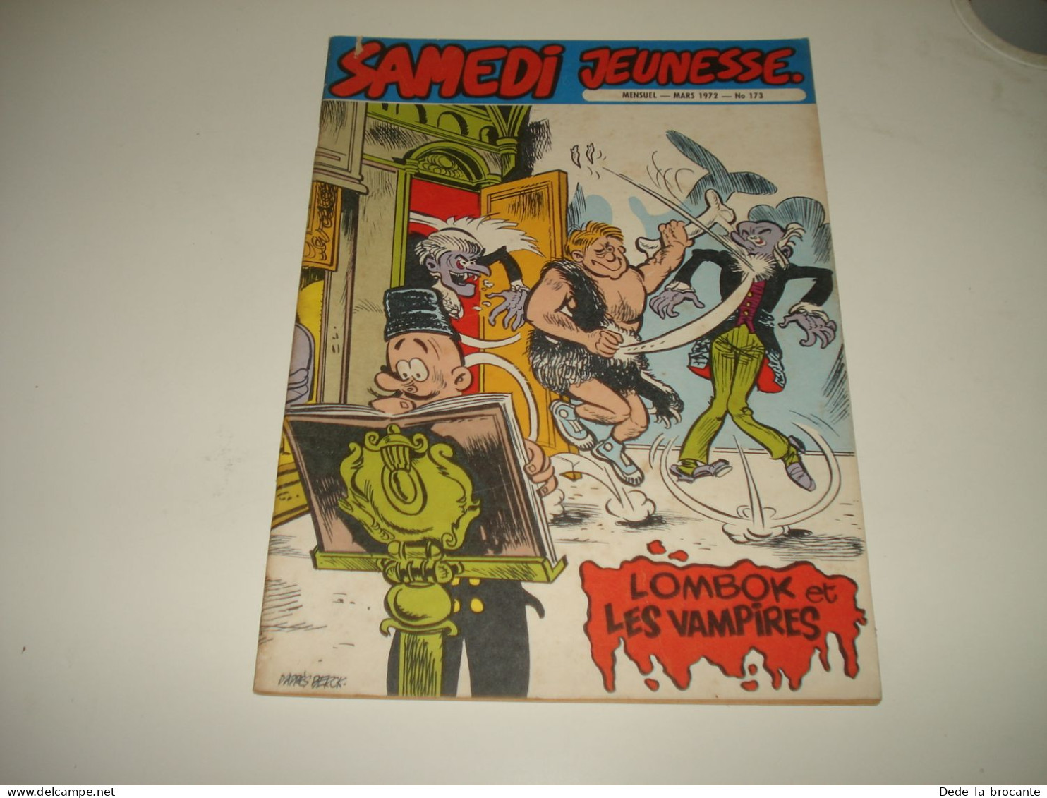 C55  / Samedi Jeunesse N° 173 - Couverture Berck  - E.O De 1972 - Samedi Jeunesse