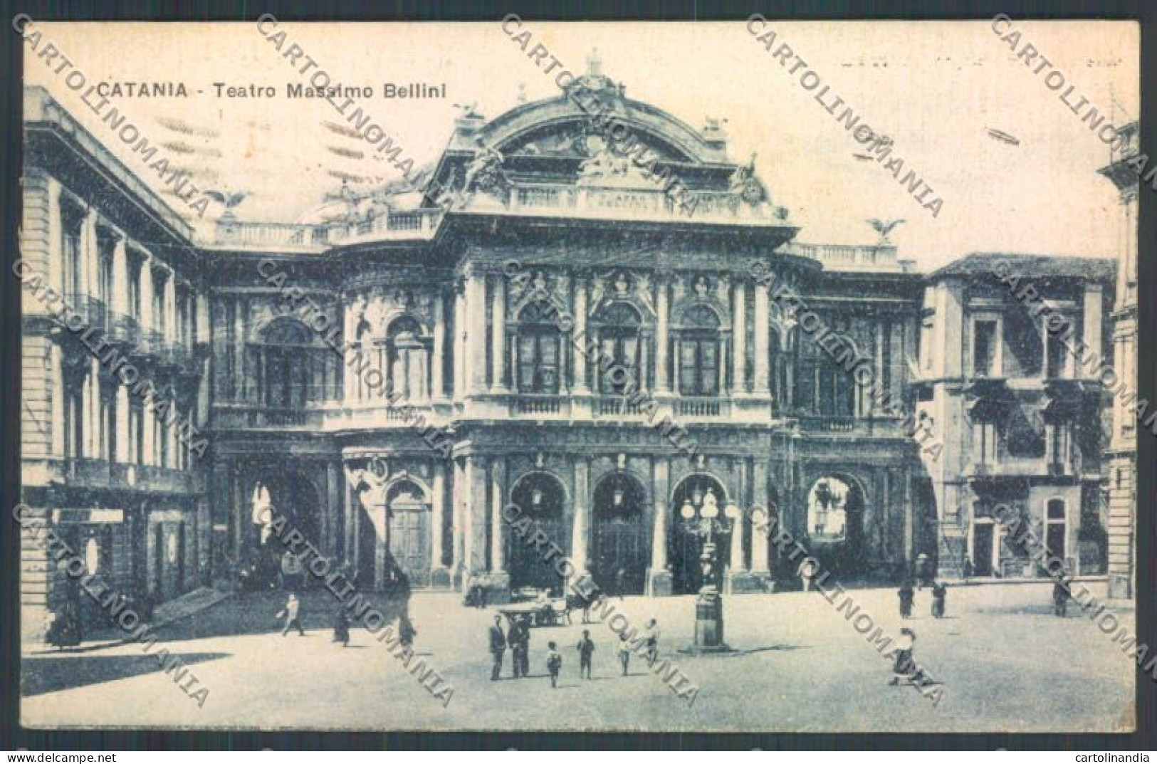 Catania Città Teatro Bellini Cartolina ZB8892 - Catania