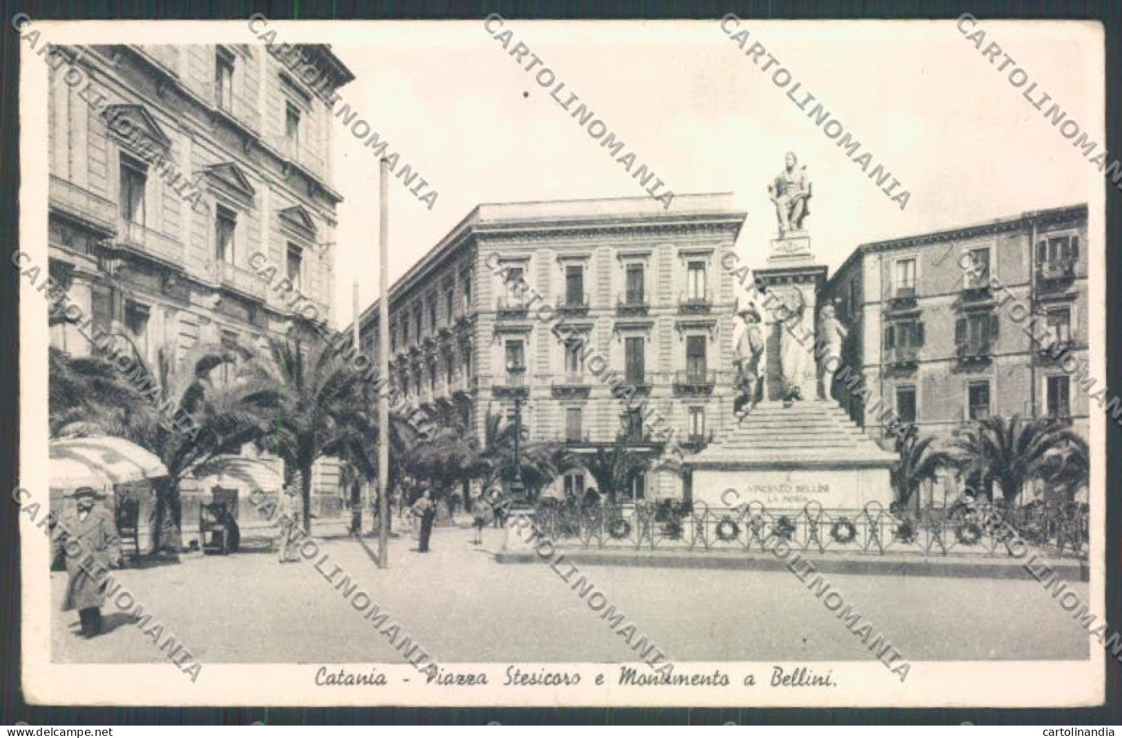 Catania Città PIEGHE Cartolina ZB8909 - Catania