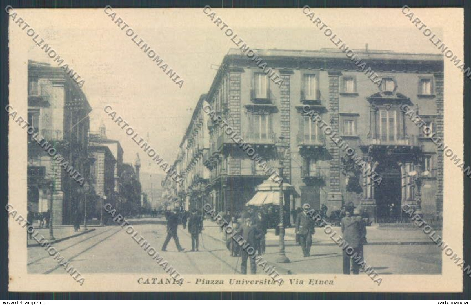 Catania Città Piazza Università Cartolina ZB8933 - Catania