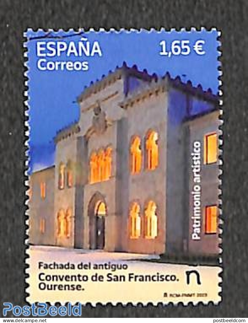 Spain 2023 Convent De San Francisco, Ourense 1v, Mint NH, Religion - Cloisters & Abbeys - Ungebraucht