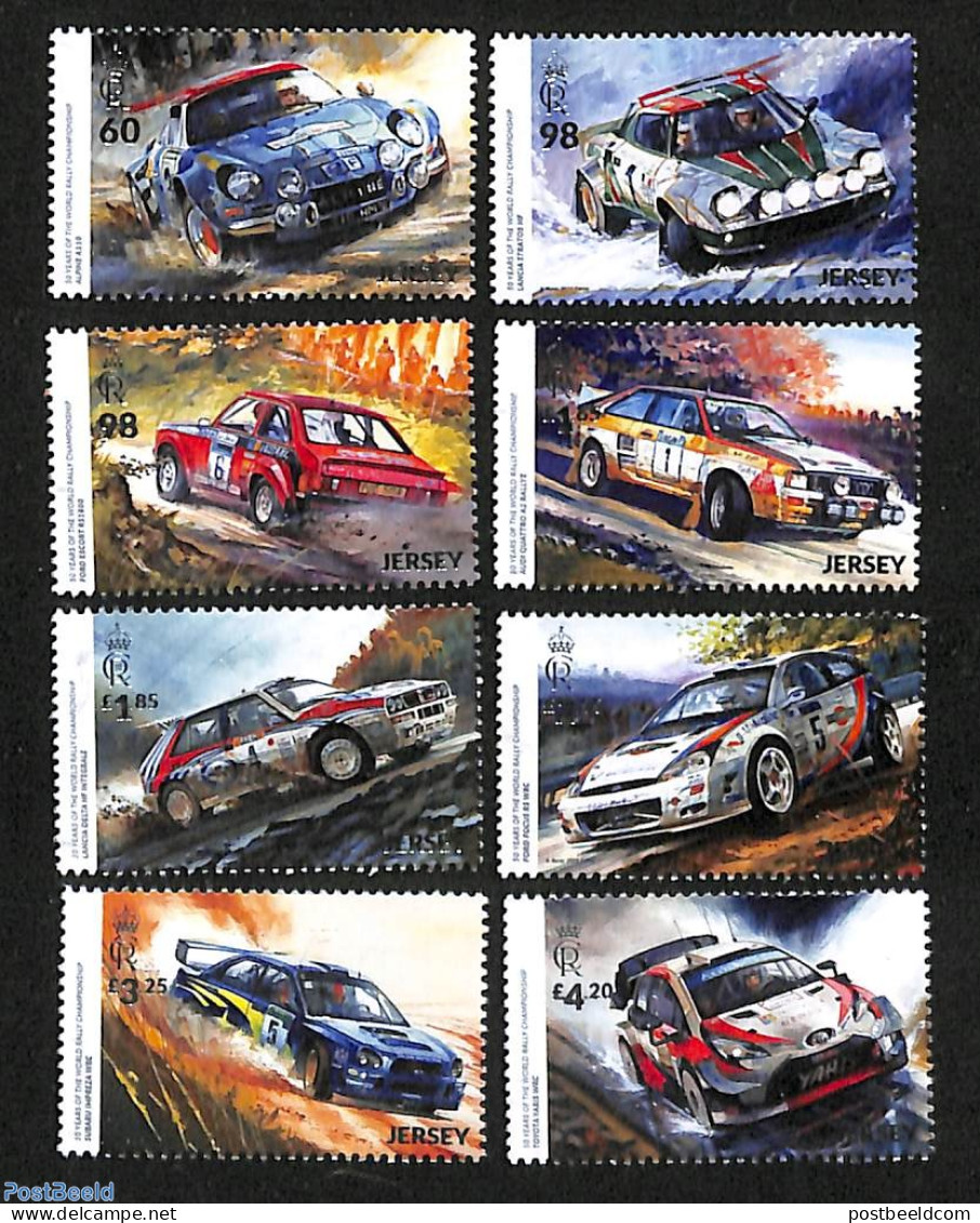 Jersey 2023 World Rally Championship 8v, Mint NH, Sport - Transport - Autosports - Automobiles - Cars