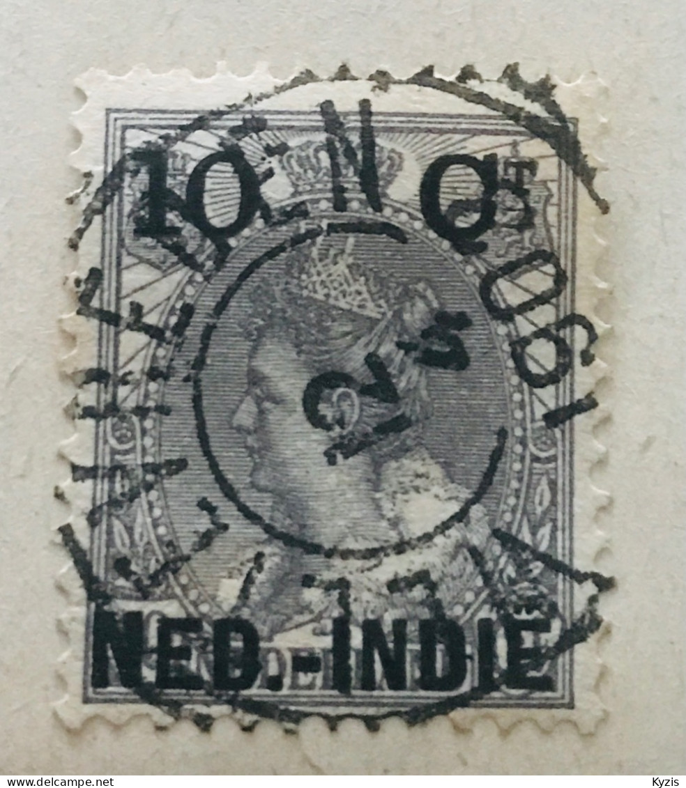 INDES ORIENTALES NEERLANDAISES - 1903 AVEC SURCHARGE - BELLE OBLITÉRATION - India Holandeses