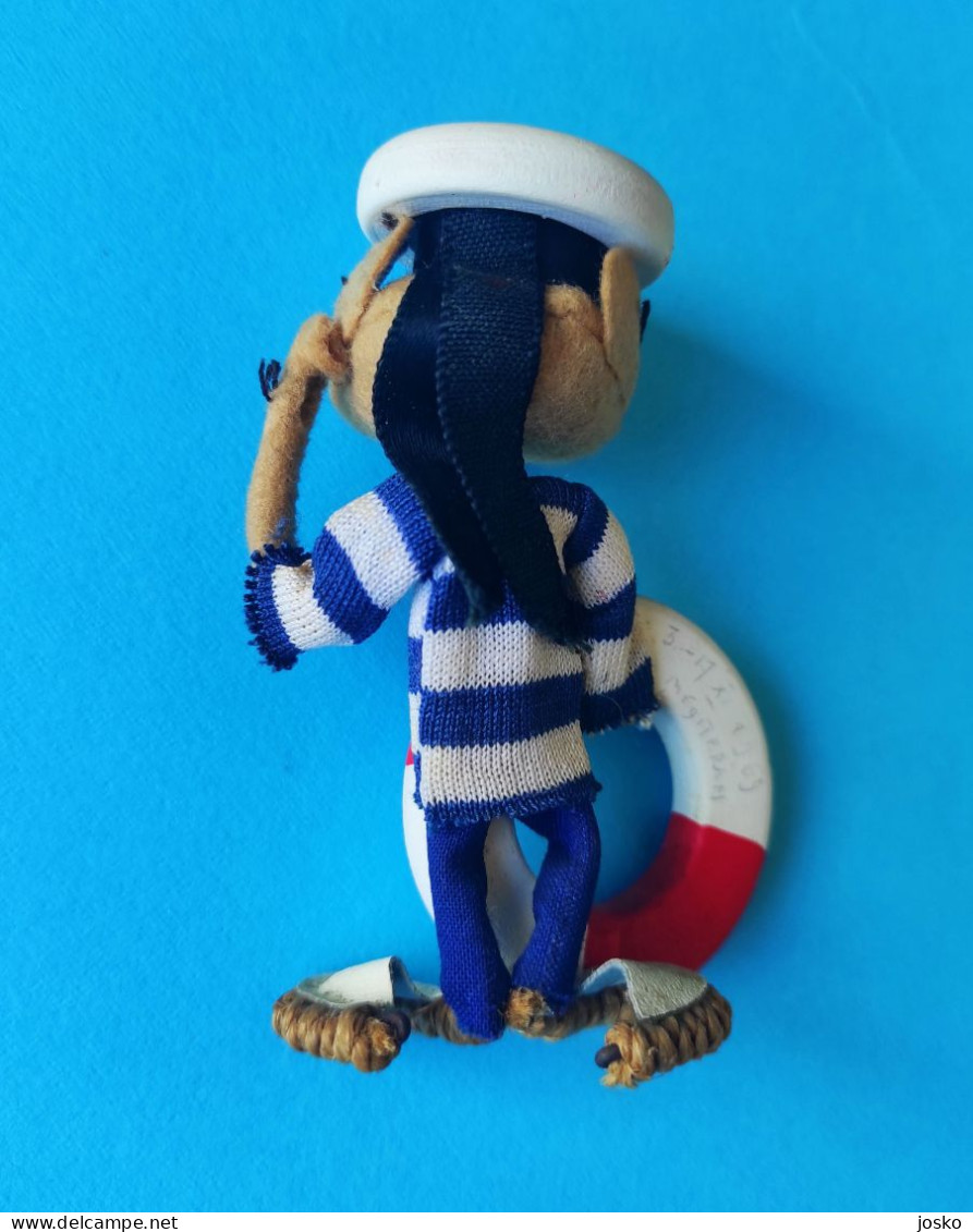 JADROLINIJA RIJEKA Croatia Ex Yugoslavia Shipping Company Original Vintage Mascot 1960s * Croatie Kroatien Croazia - Maritieme Decoratie