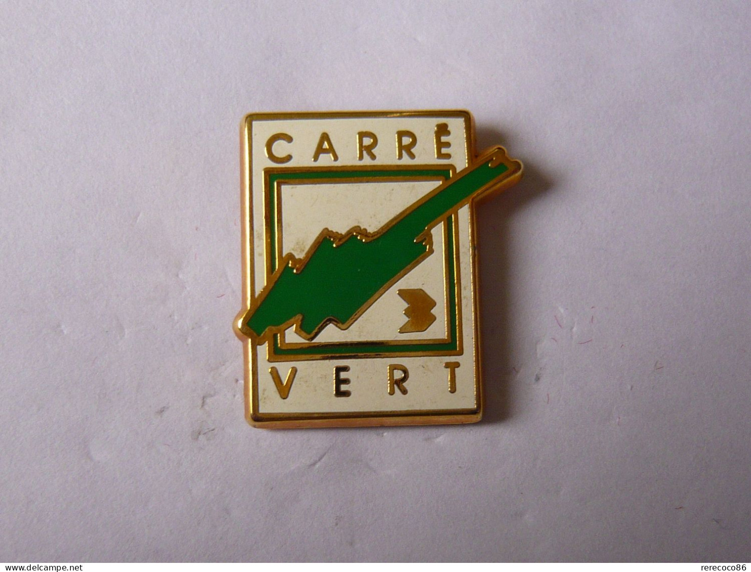 Pins DECAT MEDIA TELEVISION CARRE VERT EMISSION JARDINAGE FRANCE 3 - Mass Media