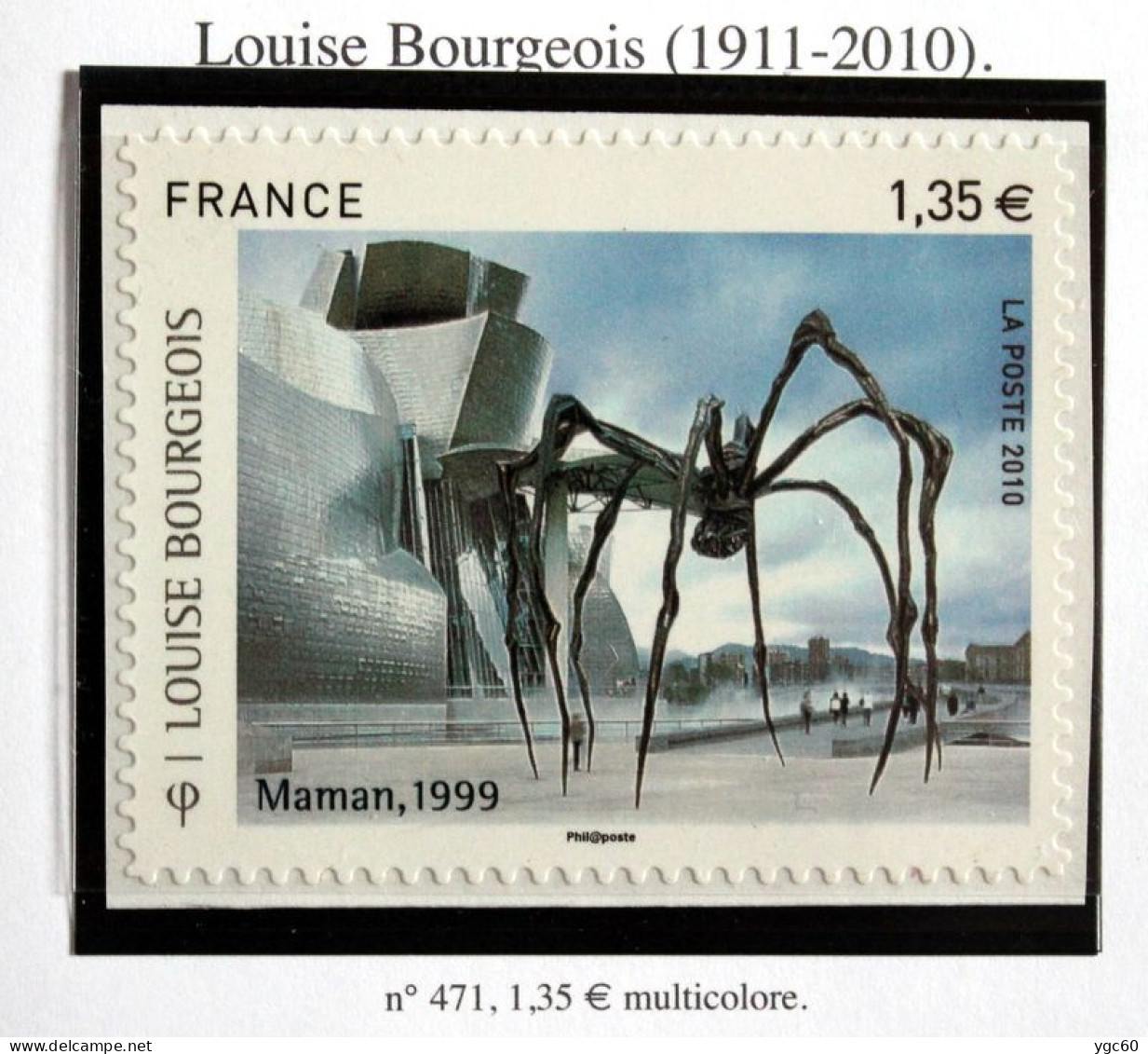 2010 - TIMBRE AUTOADHÉSIF N° 471 - LOUISE BOURGEOIS - TB ETAT NEUF - Nuevos