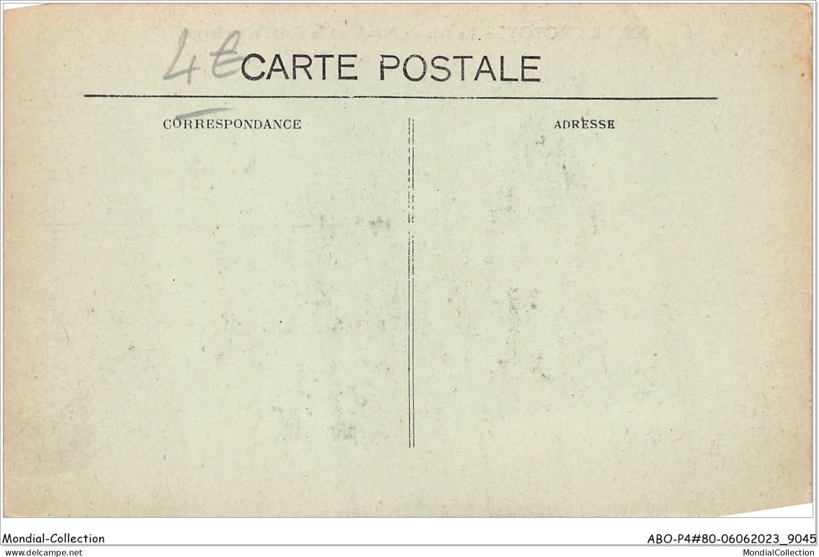 ABOP4-80-0348 - LE CROTOY - Le Feu De Marée Et La Flottille Au Large - Le Crotoy