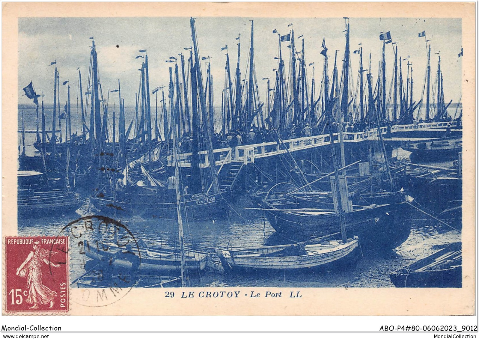 ABOP4-80-0332 - LE CROTOY - Le Port - Le Crotoy
