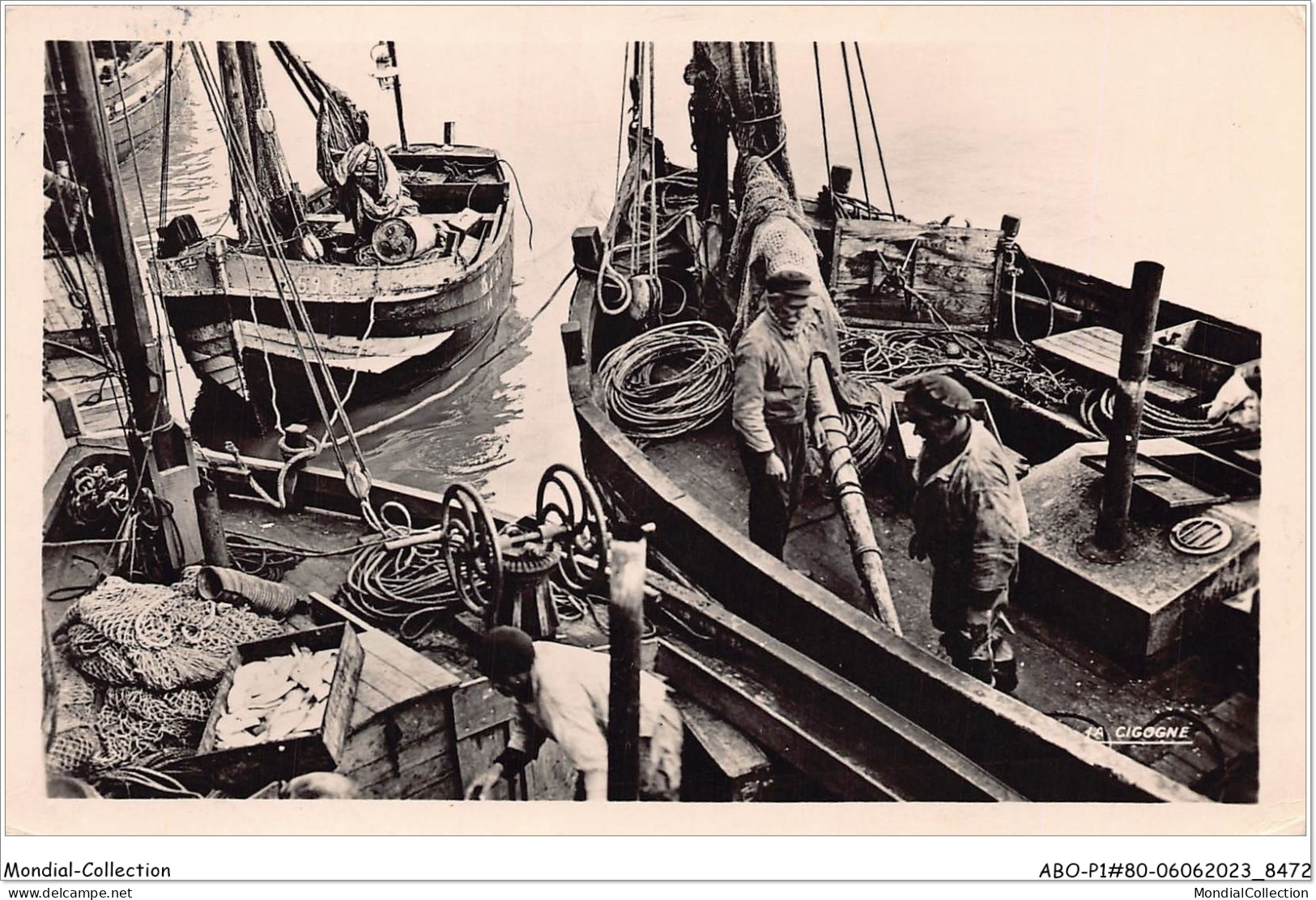 ABOP1-80-0061 - La Baie De La Somme - LE CROTOY - Retour De Bateaux De Pêche - Le Crotoy