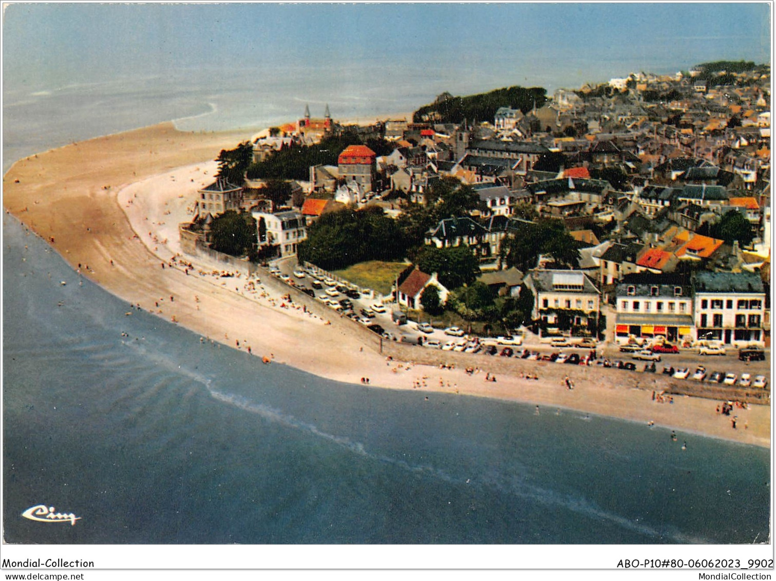 ABOP10-80-0778 - LE CROTOY - Vue Aérienne - Un Coin De La Plage - Le Crotoy