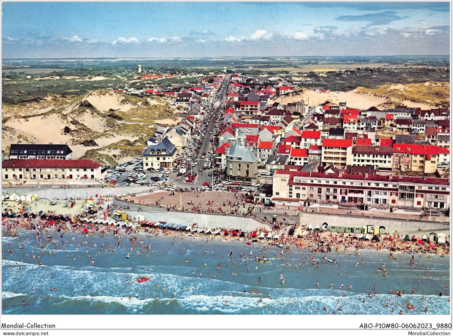 ABOP10-80-0767 - FORT-MAHON  Plage - Vue Générale Et La Plage - Fort Mahon