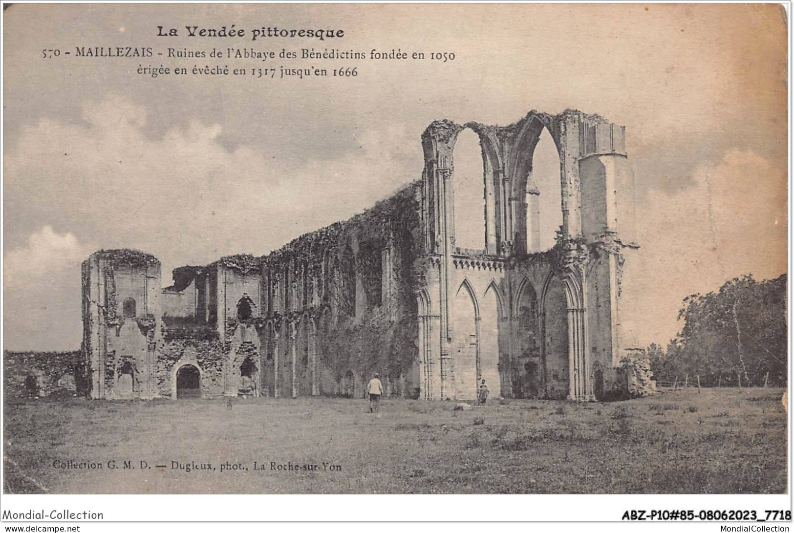 ABZP10-85-0807 - MALLEZAIS - Ruines De L'abbaye  - Maillezais