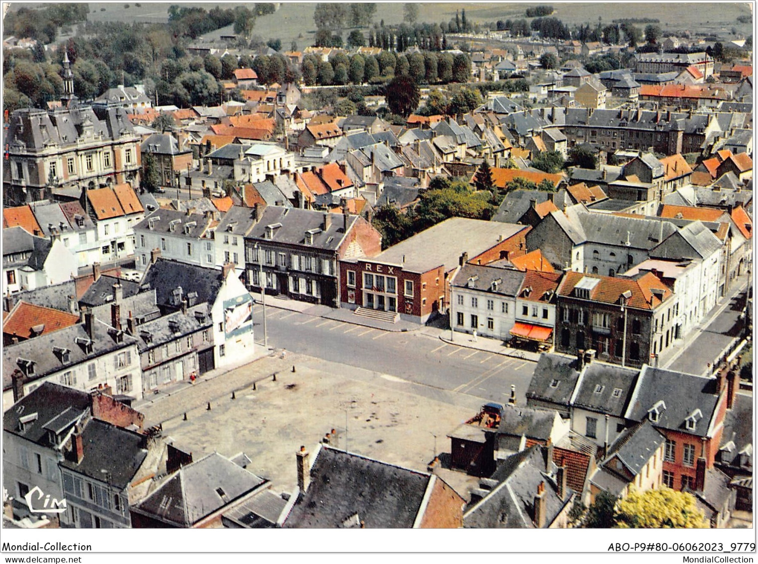 ABOP9-80-0716 - DOULLENS - Vue Aerienne - Doullens