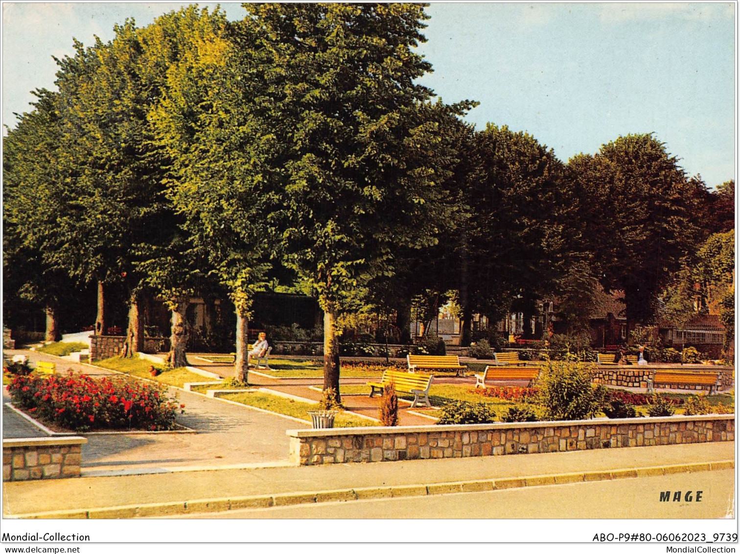 ABOP9-80-0696 - ROYE - Le Jardin Public - Roye