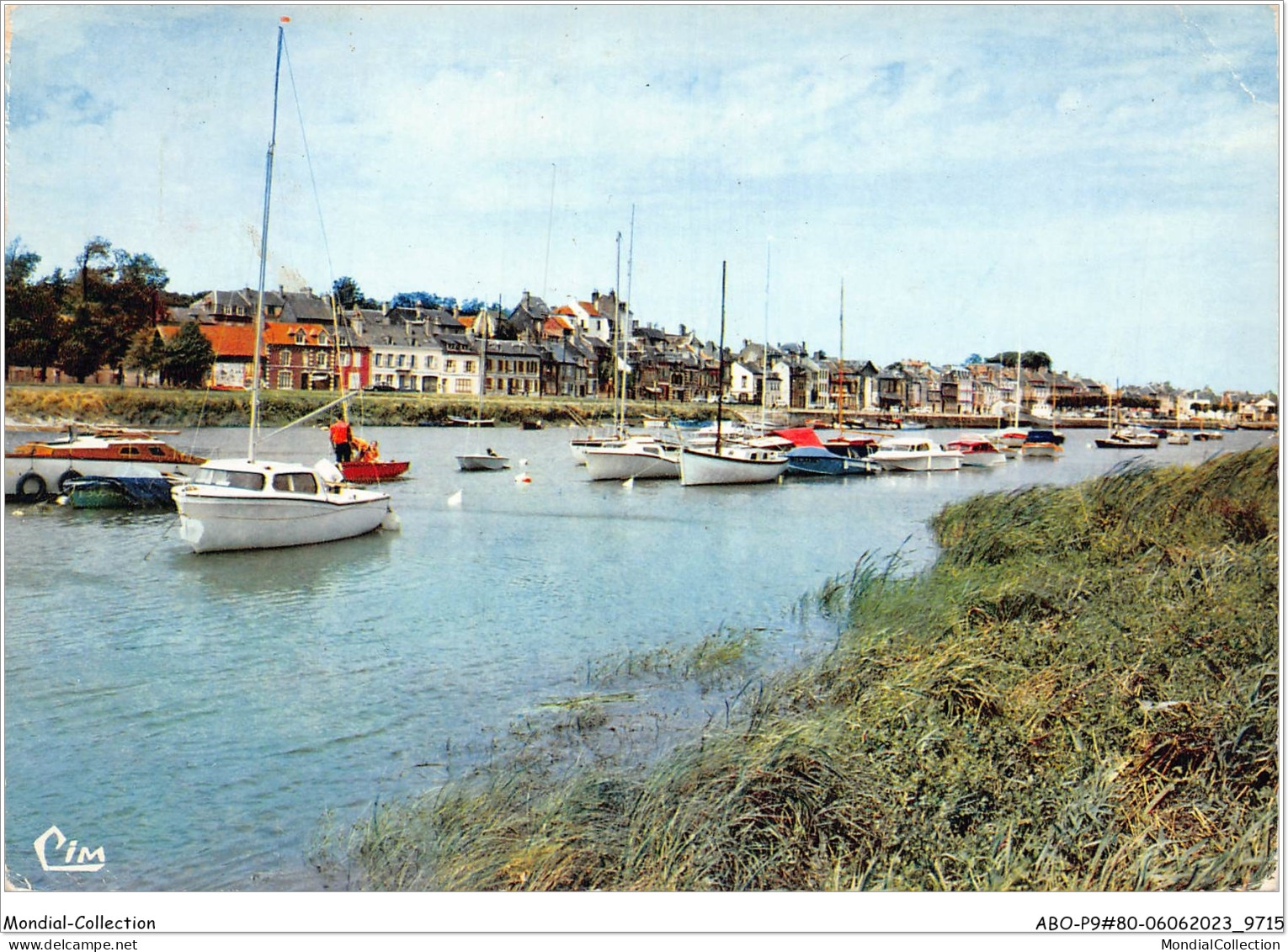 ABOP9-80-0684 - SAINT-VALERY -sur-Somme - Flottille De Plaisance - Saint Valery Sur Somme