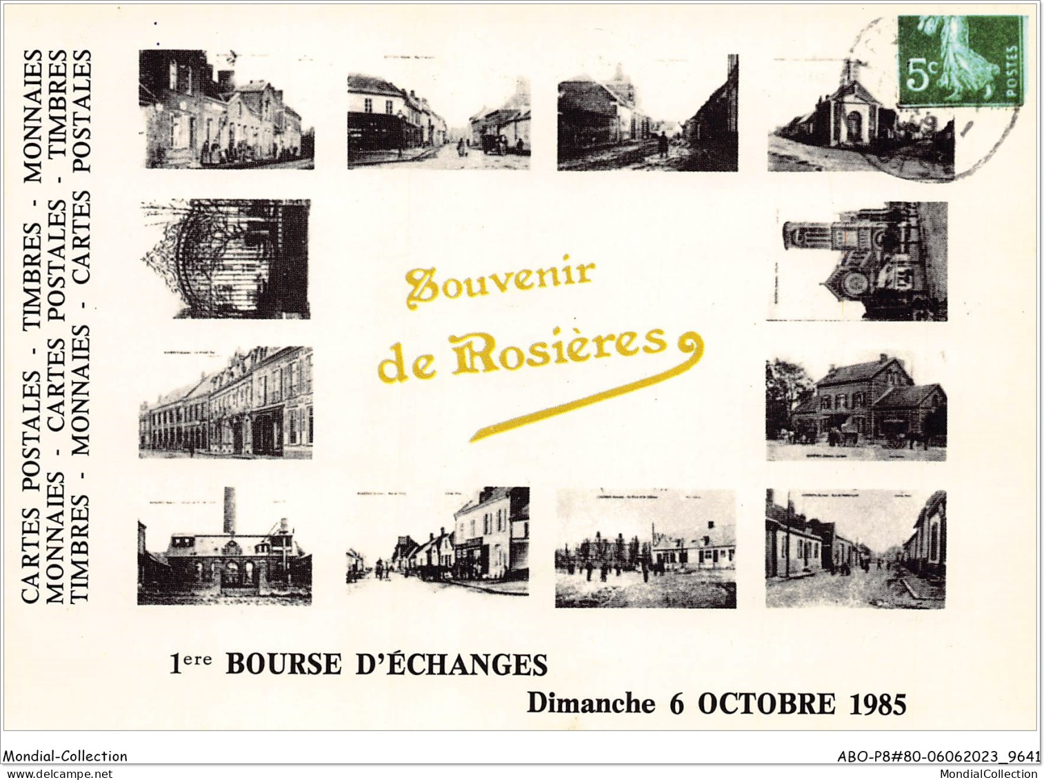 ABOP8-80-0646 - ROSIERES - Vues De La Ville Vers 1900 - Rosieres En Santerre