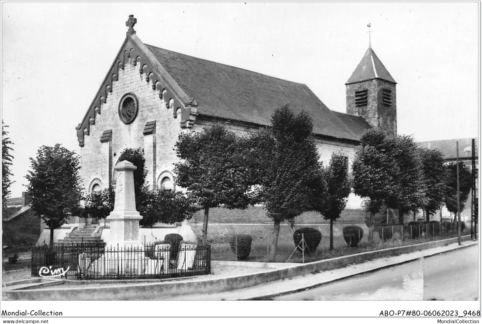 ABOP7-80-0559 - SAINT-OUEN - Eglise Et Monument - Saint Ouen