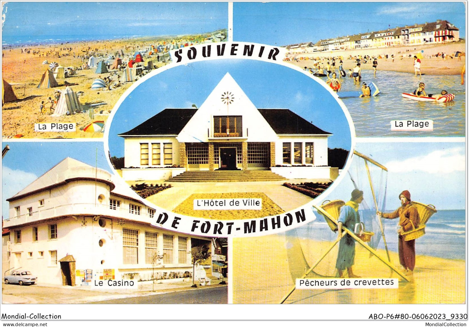 ABOP6-80-0490 - Souvenir De FORT-MAHON  - Fort Mahon