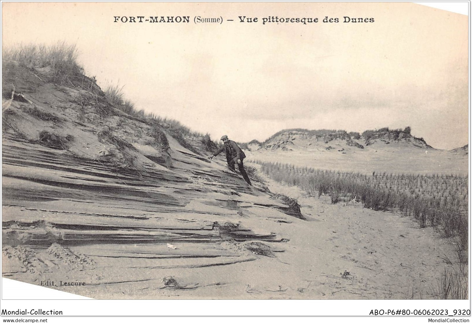 ABOP6-80-0485 - FORT-MAHON  - Vue Pittoresque Des Dunes  - Fort Mahon