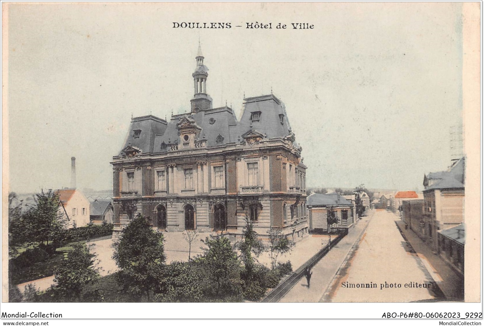 ABOP6-80-0471 - DOULLENS - Hôtel De Ville  - Doullens