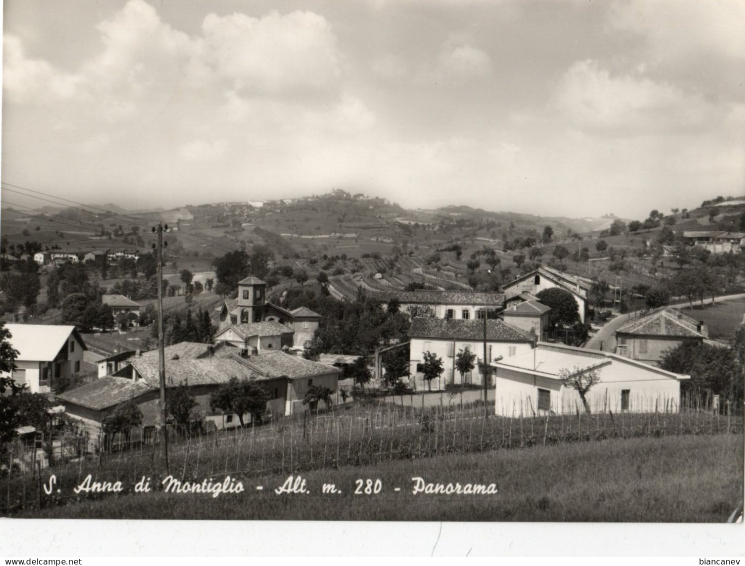 CARTOLINA DI SANT'ANNA DI MONTIGLIO - MONTIGLIO - ASTI - 5 - Asti