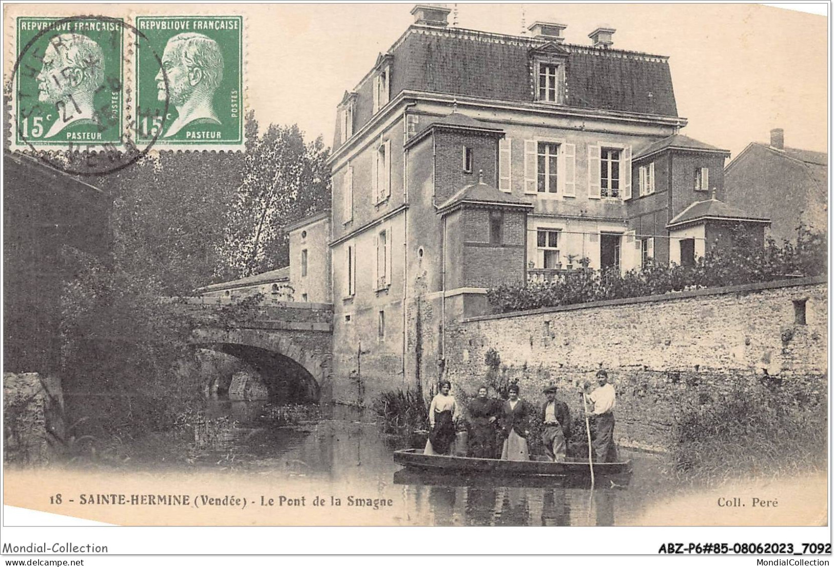 ABZP6-85-0494 - SAINTE HERMINE - Le Pont De La Smagne  - Sainte Hermine