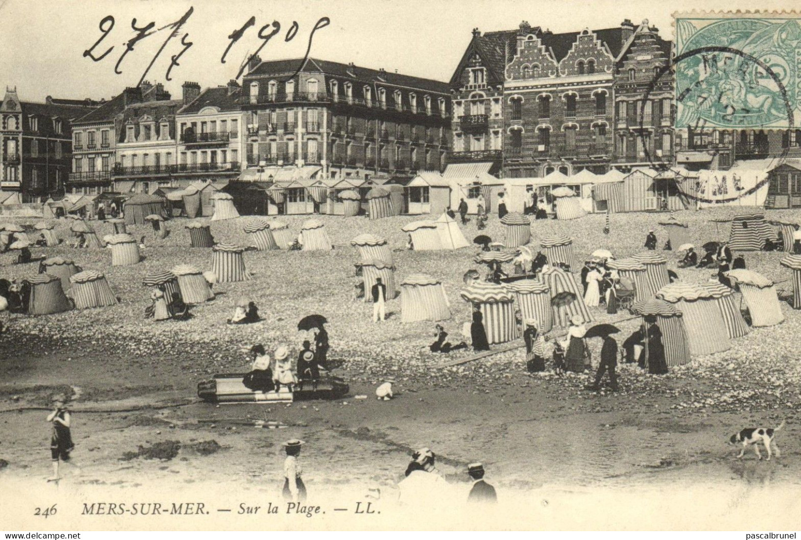 MERS LES BAINS - SUR LA PLAGE - Mers Les Bains