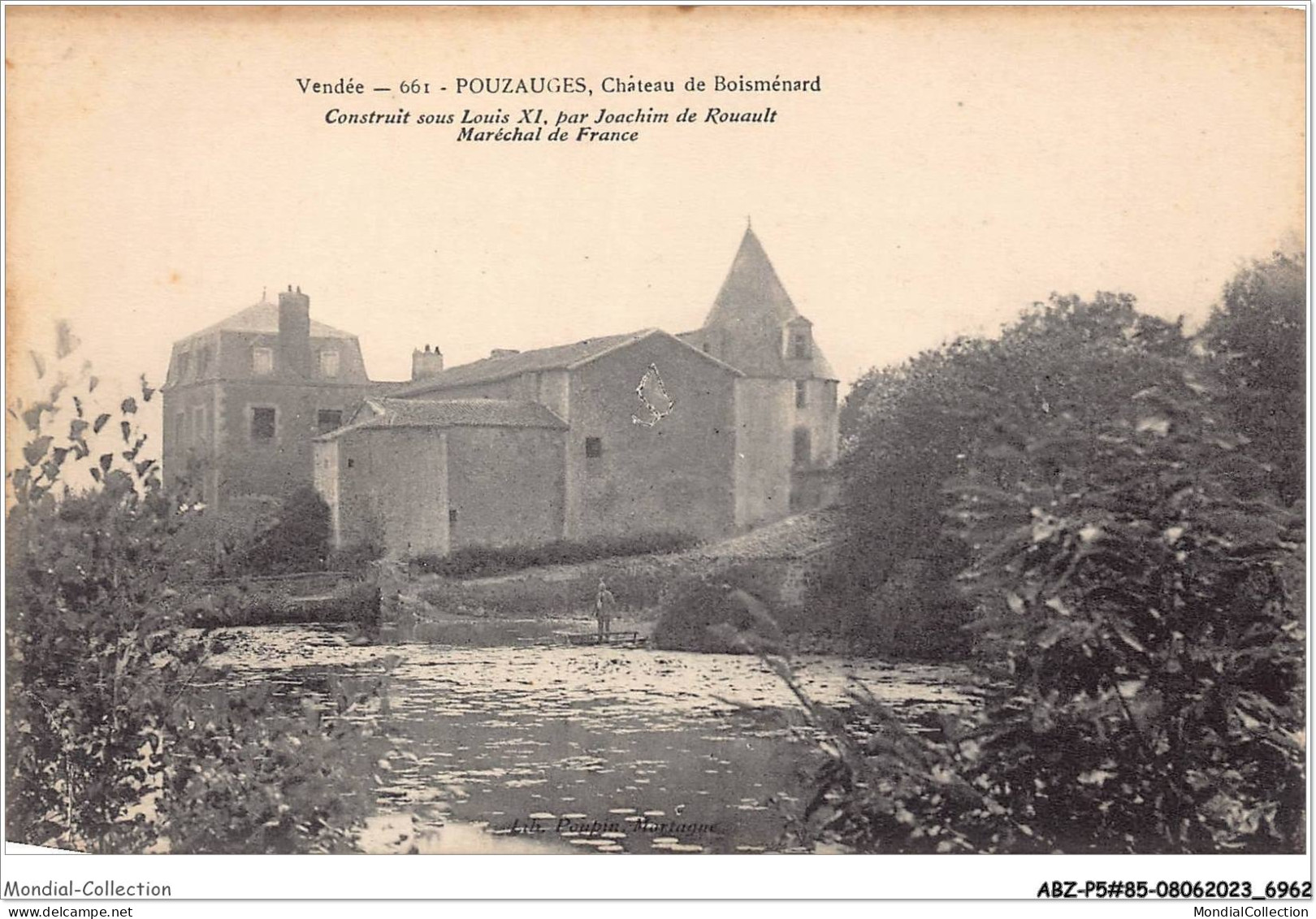 ABZP5-85-0428 - POUZAUGES - Chateau De Boisménard  - Pouzauges