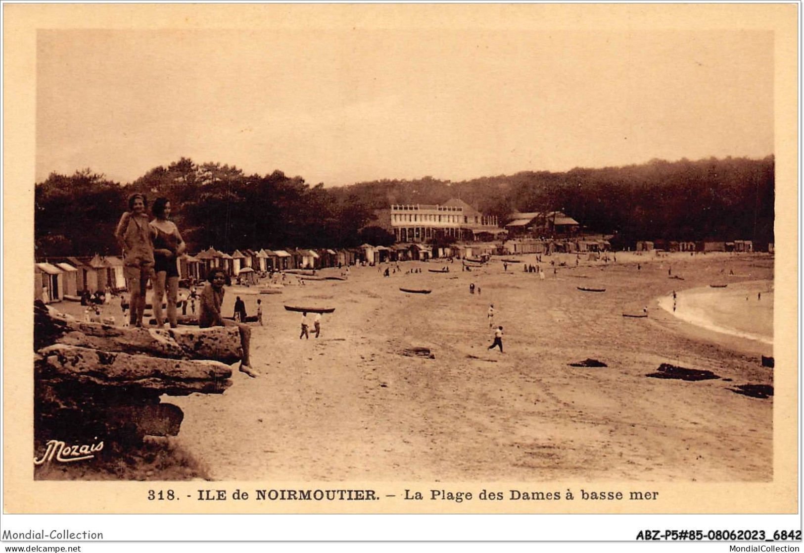 ABZP5-85-0368 - ILE NOIRMOUTIER - La Plage Des Dames  - Ile De Noirmoutier